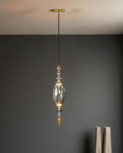 Regal Prism Pendant Light - Smoke